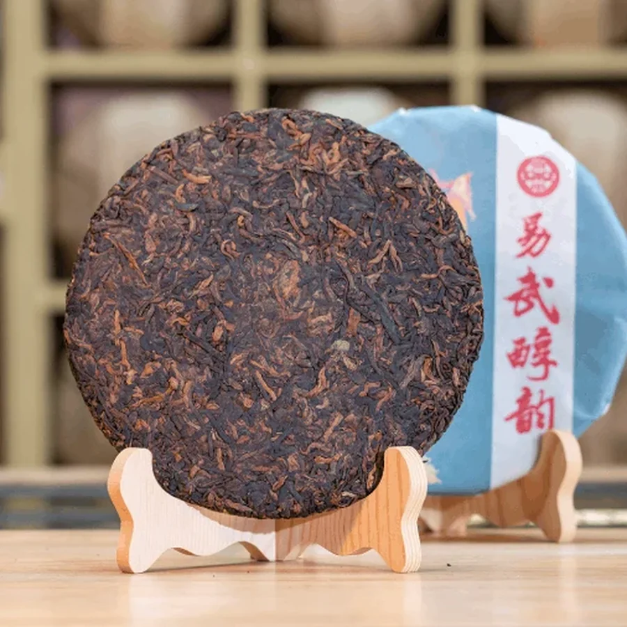 Шу пуэр "Мелодия Иу" (Yìwǔ chún yùn) 357гр 2021г — фото